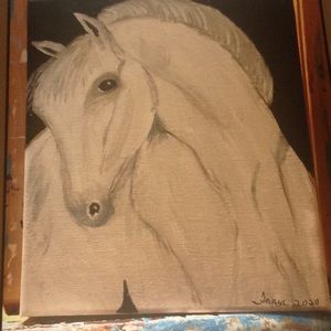 Original acrylic painting. 8" x 10" on canvas.